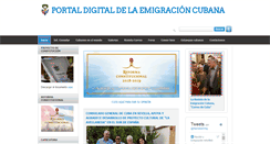 Desktop Screenshot of nacionyemigracion.cu